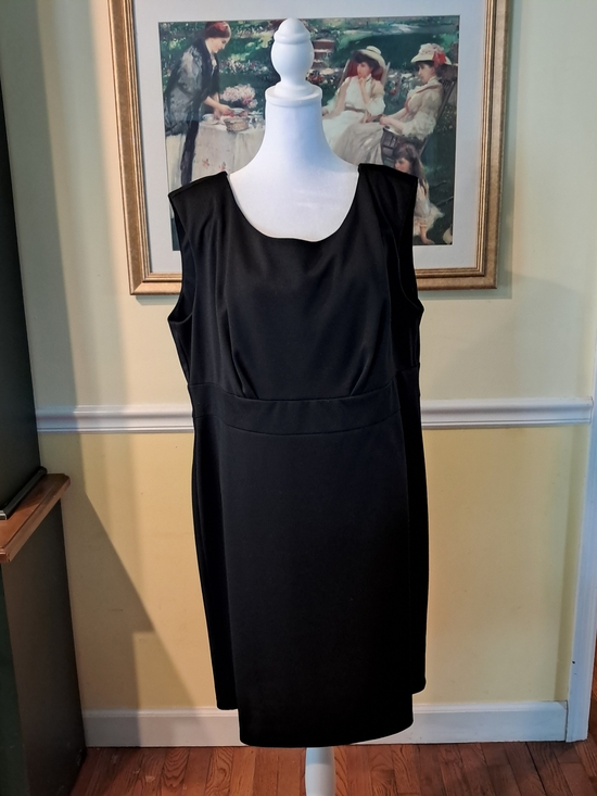 Randolph Duke Dresses & Skirts - Randolph Duke Classic‎ Black Sleeveless Sheath Dress - Elegant Everyday Size 1X